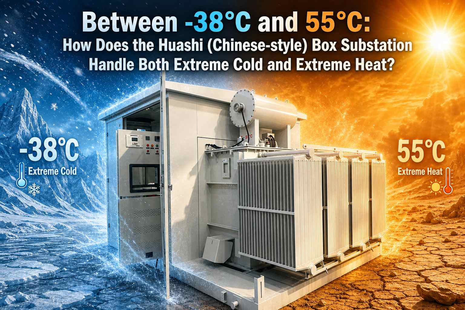 Med -38 °C in 55 °C: kako deluje podpostaja Huashi (v kitajskem slogu) Box